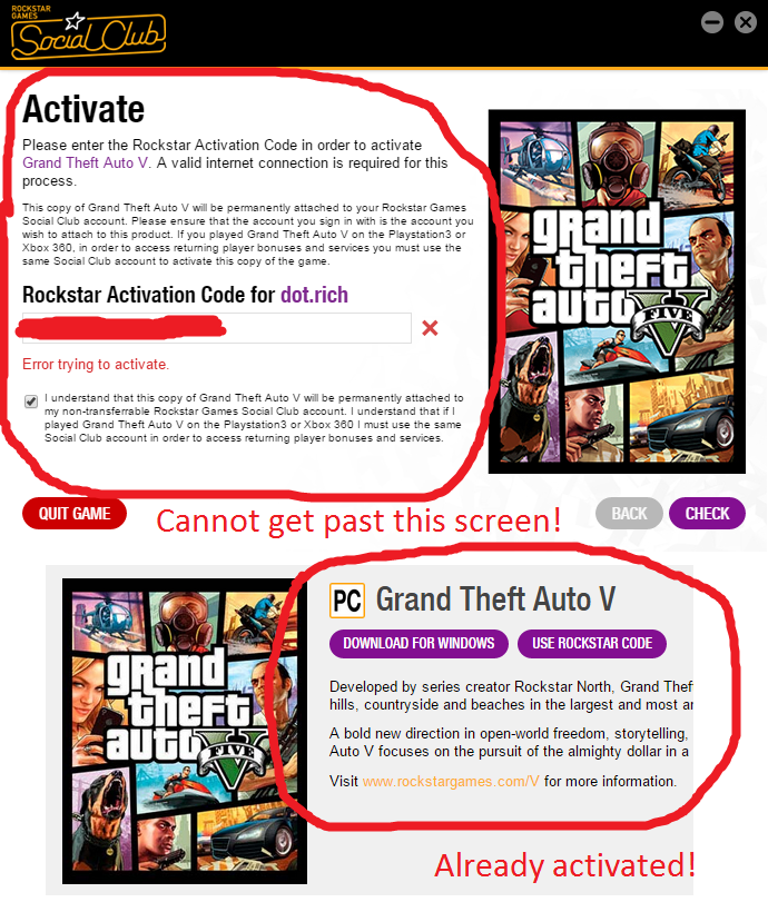 how to activate gta 5 on rockstar social club